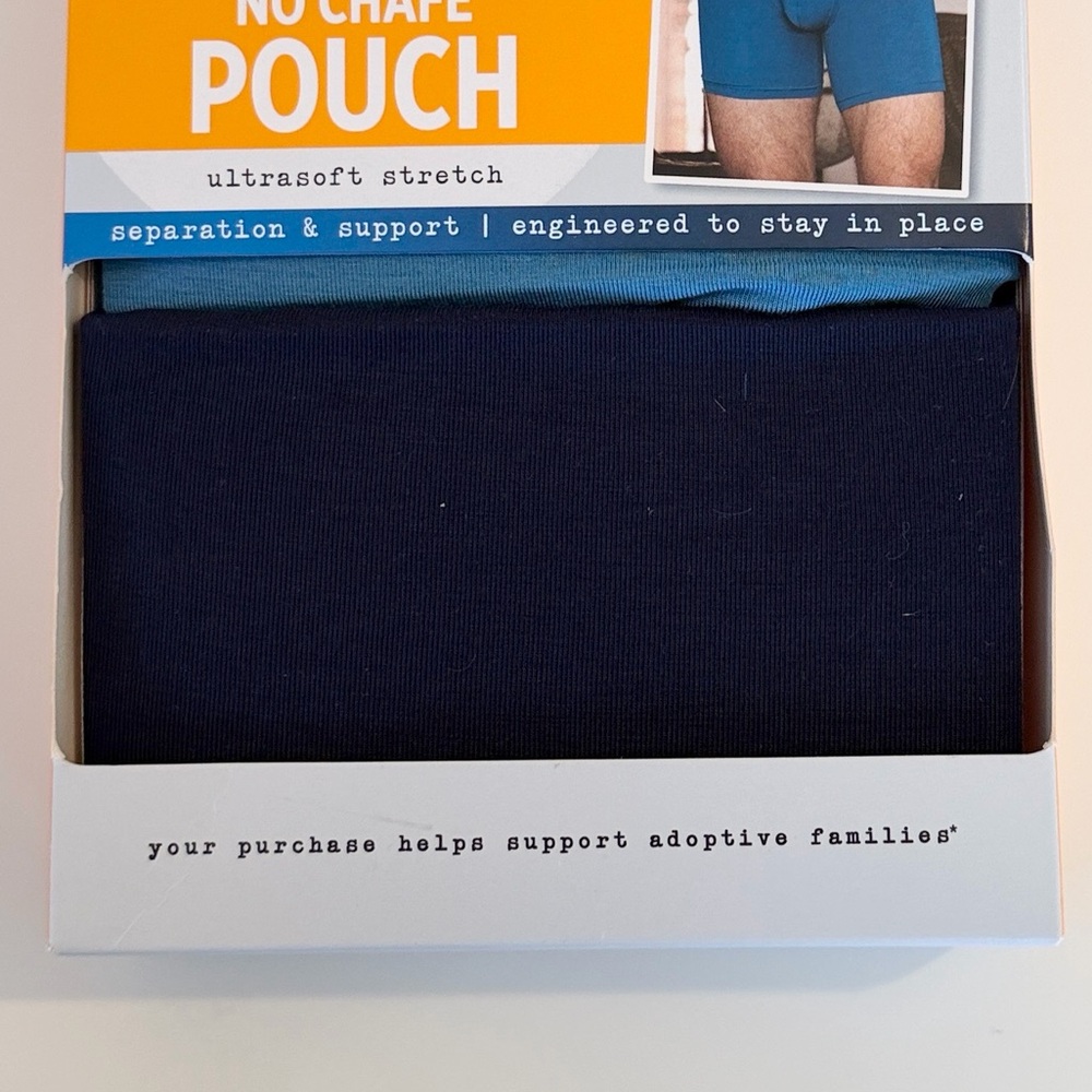 Jockey Generation 3pk Microfiber No Chafe Pouch Boxer Briefs LG NWT 32-34 Waist - Picture 13 of 14